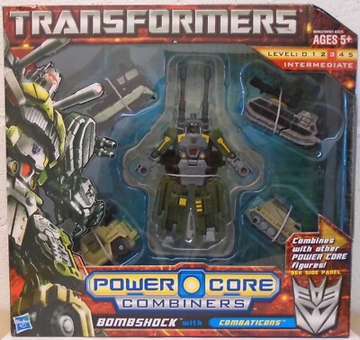 Transformers Power Core Combiners Bombshock Combaticons Decepticon Tank SEALED