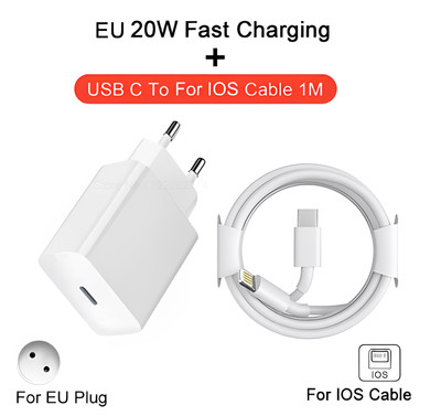 For Apple PD 20W Original Charger For iPhone 14 13 12 11 Pro Max Mini 14 Plus XR