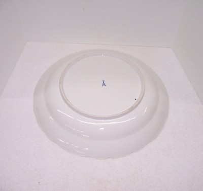 Meissen Blue Onion Large Platter X Backstamp