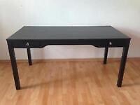 Ikea Gustav Dark Brown Desk Table In West Hampstead London