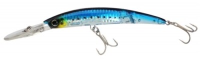Yo-Zuri F1155-GHIW Crystal 3D Minnow Deep Diver Jointed - Sardine - 130mm Lure