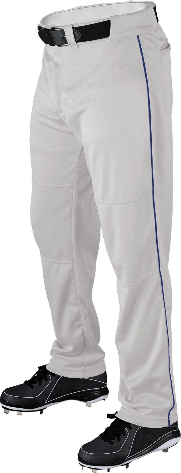 WILSON MEN'S CLASSIC RELAXED FIT WHITE/ROYAL BLUE PIPED