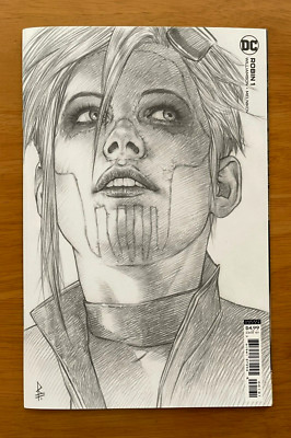 Robin #1  Riccardo Federici 1:25 Sketch Variant DC Comics NM+