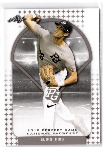2018 Leaf Perfect Game National Showcase - Elias Rios #139