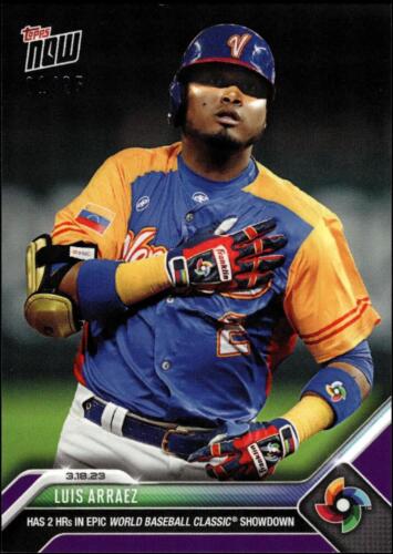 2023 Topps #WBC-44 Luis Arraez World Baseball Classic Stars 2023 Topps #WBC-44 Luis Arraez World Baseball Classic Stars