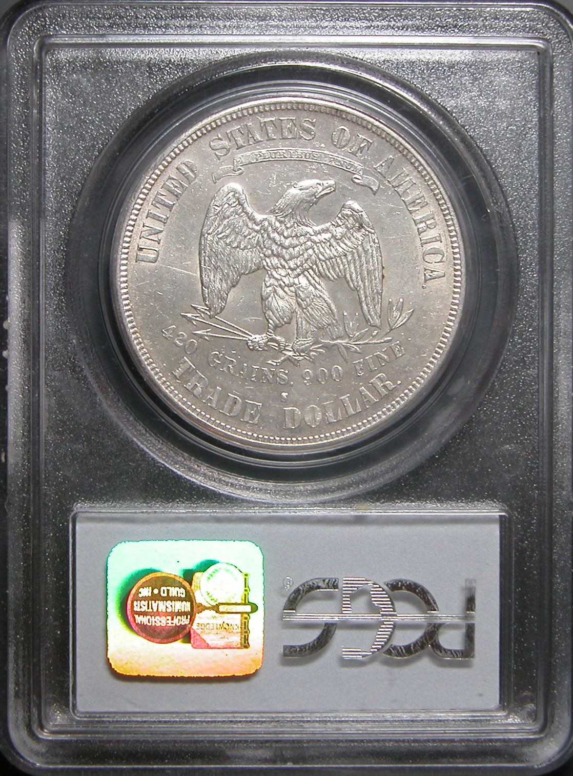 1874-S Trade Dollar PCGS AU-55