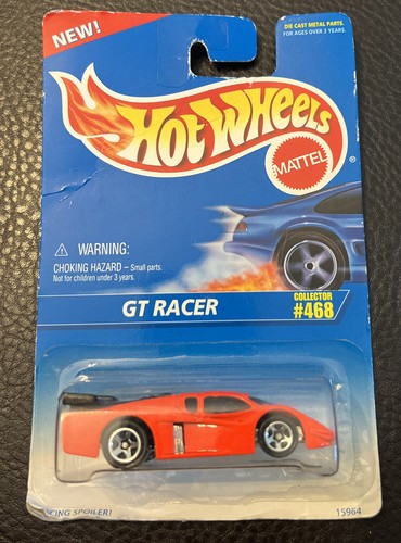 Rare 1988 GT Racer Hot Wheels collector #468 New In Box | eBay