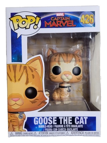 Funko POP! Movies: MARVEL Captain Marvel #426 GOOSE THE CAT