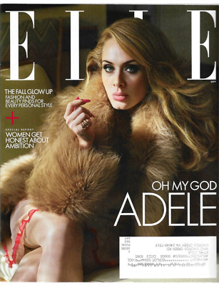 ADELE ~ ELLE Magazine September 2022