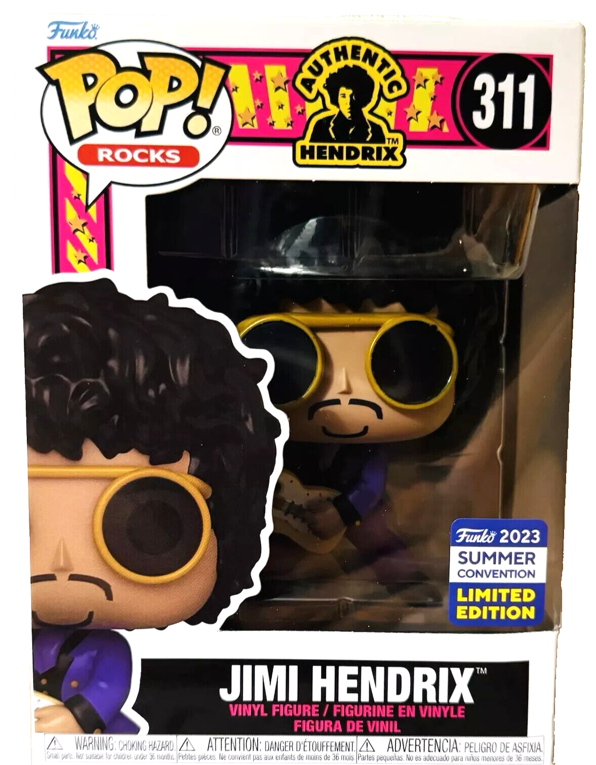 Funko POP! ROCKS Jimi Hendrix 311 Limited Edition | eBay