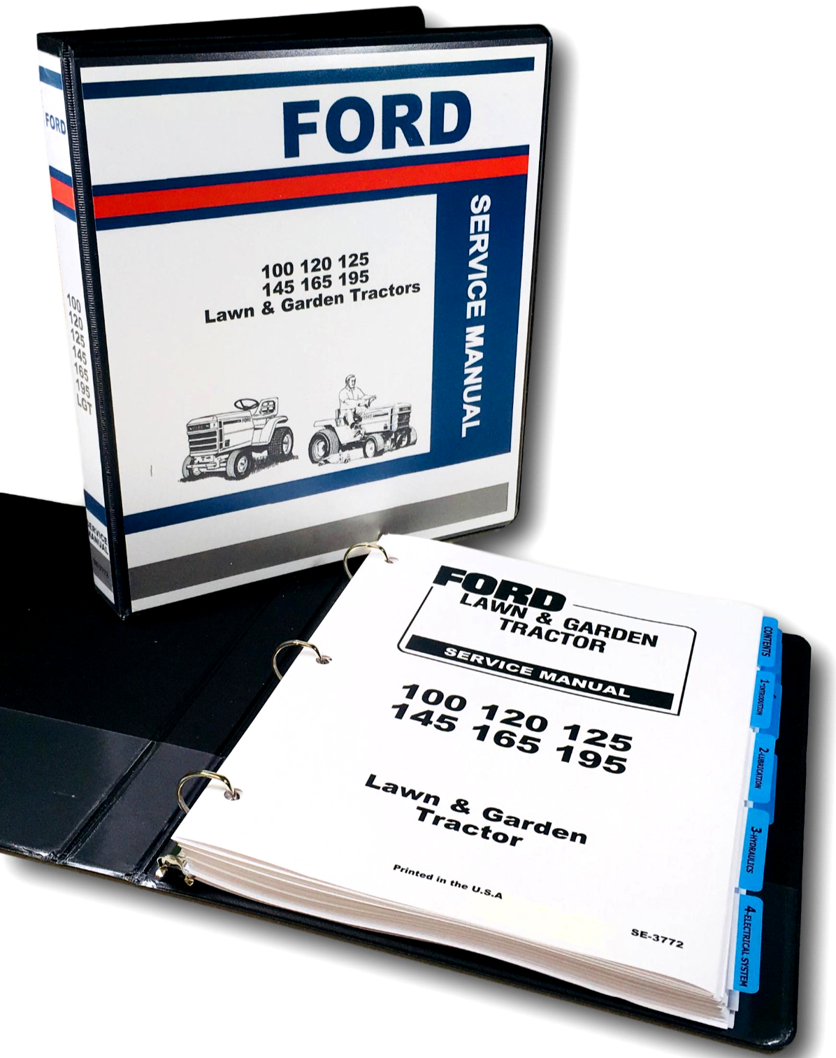 FORD LGT-100 コンパクト作業機 Ford LGT 100 120 125 145 Lawn Garden Tractor Service Manual