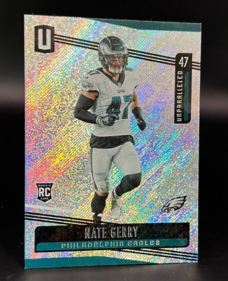 2019 Panini Unparalleled - #106 Nate Gerry (RC)