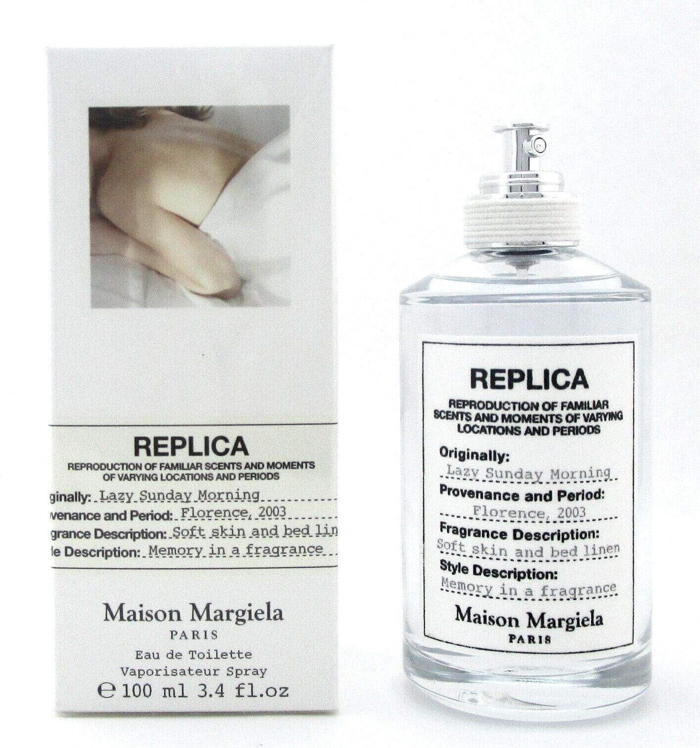 REPLICA MAISON MARGIELA LAZY SUNDAY MORNING EDT SPRAY 3.4FL