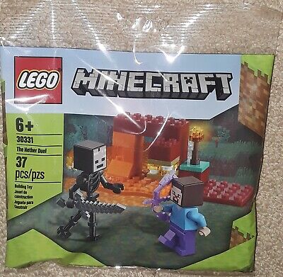 Lego Minecraft polybag dans le souterrain Duel 30331 2021 Set 37 pcs neuf scellé dans la main