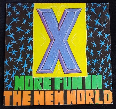X - More Fun In The New World (1983 Elektra 60283) VG++/EX