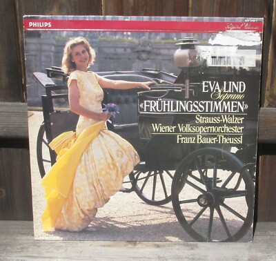 Strauss-Walzer Fruhlingsstimmen Eva Lind Vinyl LP Album Digital Classic 420246-1