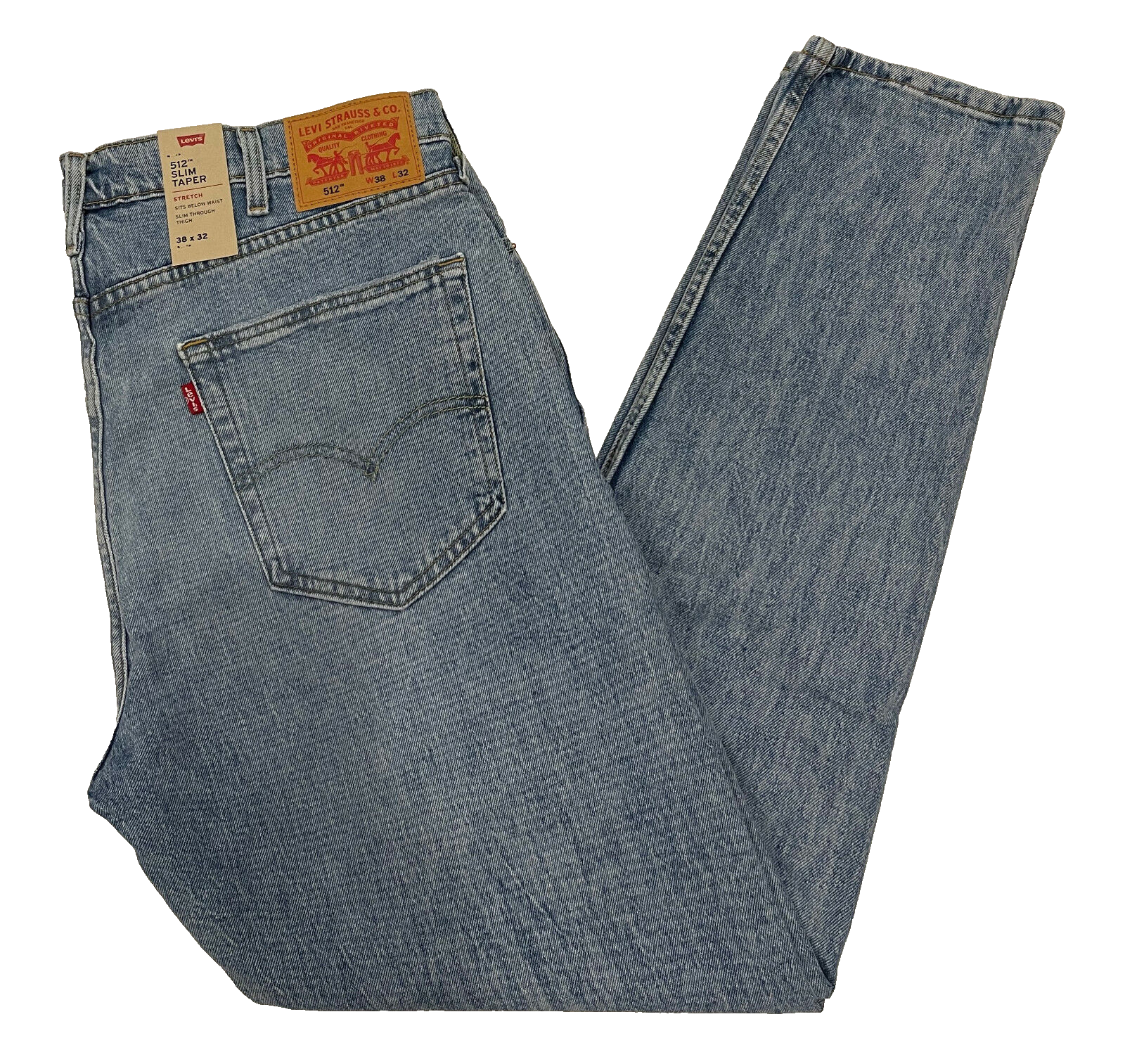 Levi's 512 Slim Taper Stretch Men's Jeans W38L32 Levi 38X32