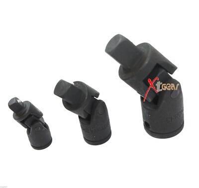 3PC IMPACT UNIVERSAL JOINT  SOCKET ADAPTER RATCHET  SET