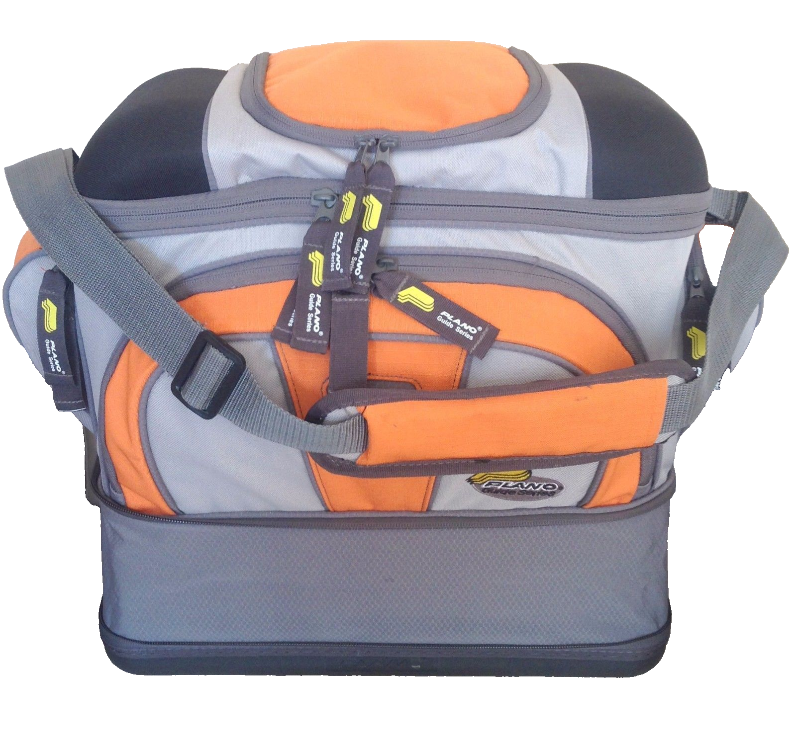 PLANO Molding 4672 Fishing Tackle Lures Bag with 4 3700 StowAway Storage Boxes