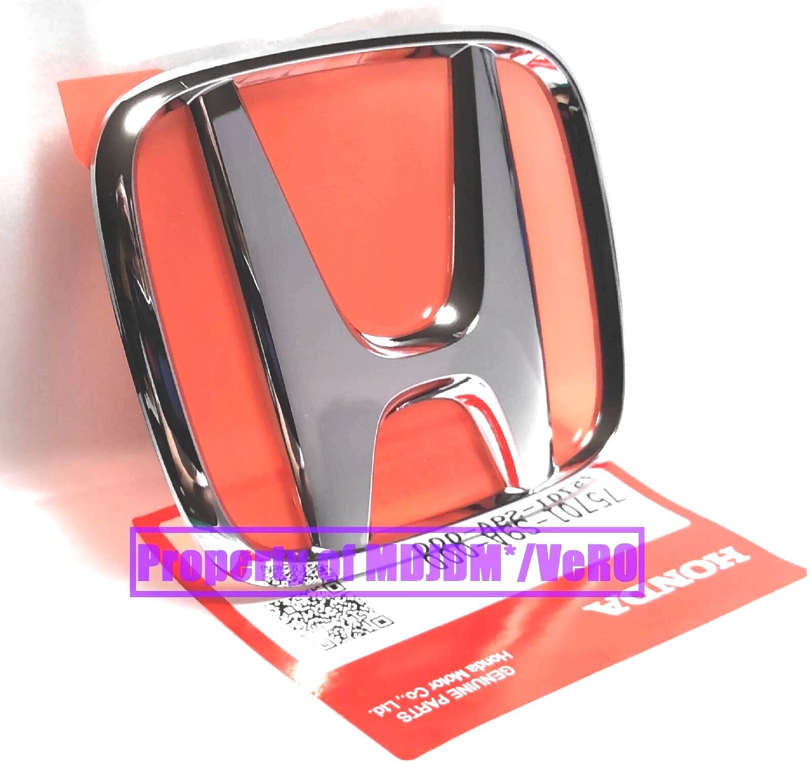 のの REAR SILVER H EMBLEM 06-11 HONDA CIVIC SI coupe 75701-SVB
