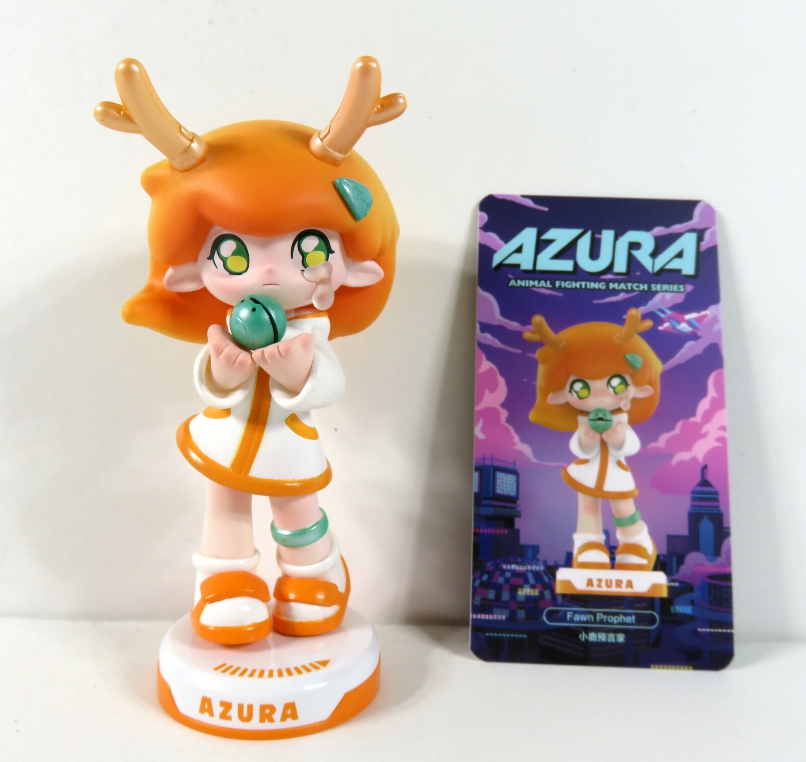Pop Mart Azura Animal Fighting Series Mini Figure Fawn Prophet NEW