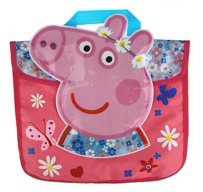 Peppa Pig 3D Book Bag Back To School Reading Bags Satchels Girls Nursery Infants