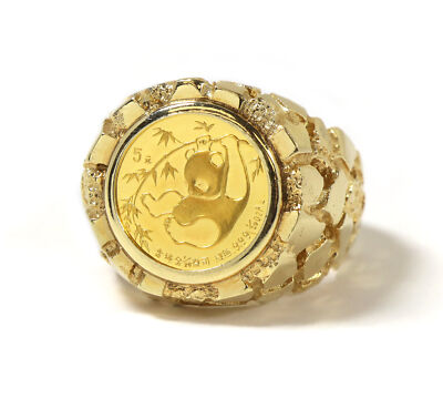 『TEN $RING 金銀 19』 Handmade Japanese Ten Yens Coin Ring - Coin Jewelry