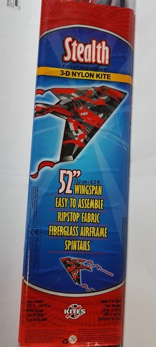XKites Stealth F-117 Nighthawk 3-D Nylon Kite 52