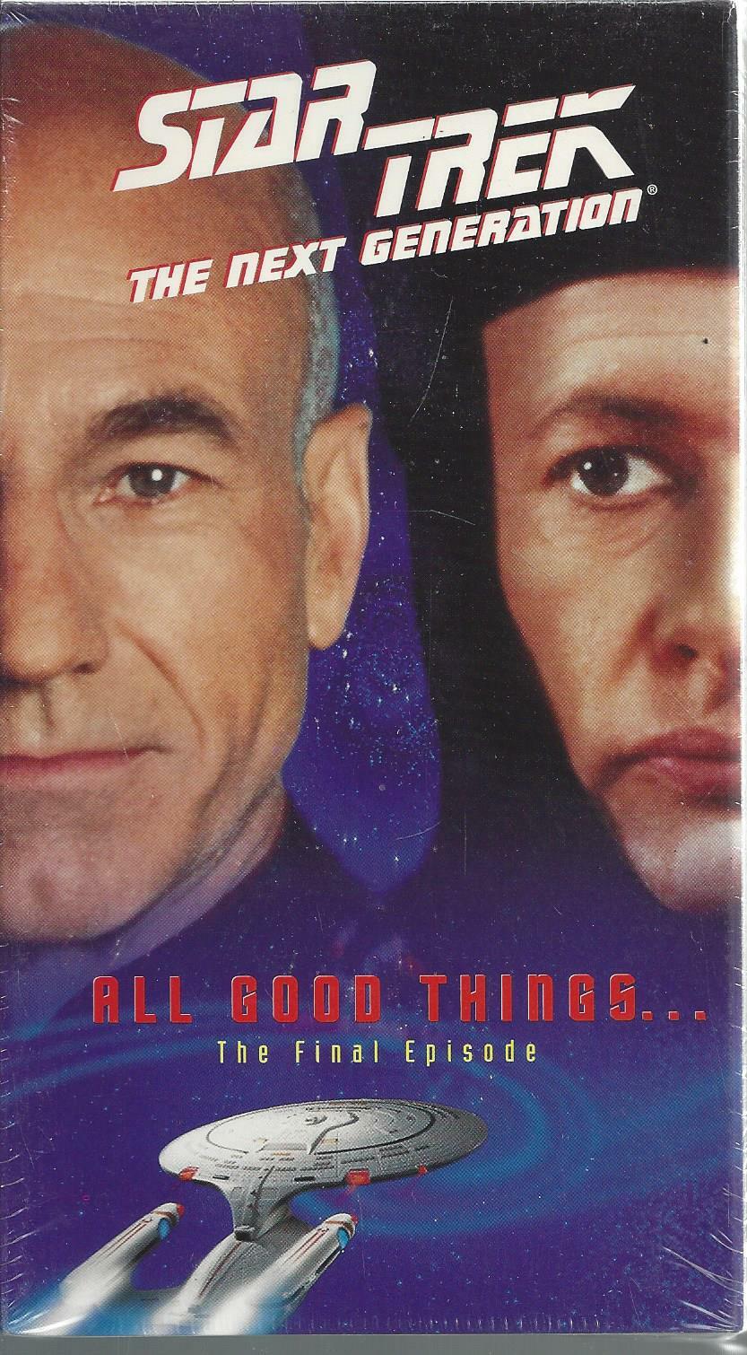 Star Trek The Next Generation All Good Things VHS New Sealed