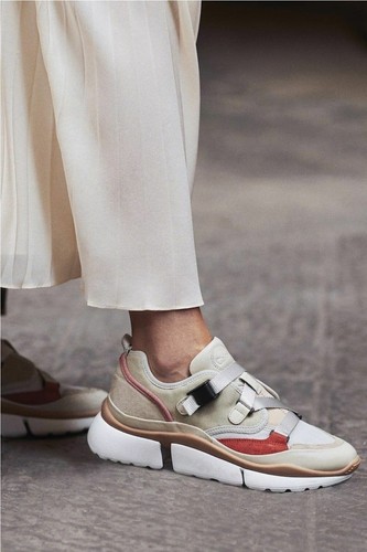 スニーカー Chloe SS25 Chloe Sneakers White (CHC25S07IPN 101) White Chloé Kick Sneakers - CHLOÉ - Russocapri