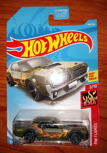 Hot Wheels '68 Mercury Cougar HW Flames | eBay