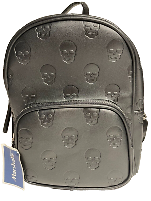Mad Engine Halloween Black Skulls Mini Backpack New 2023 eBay