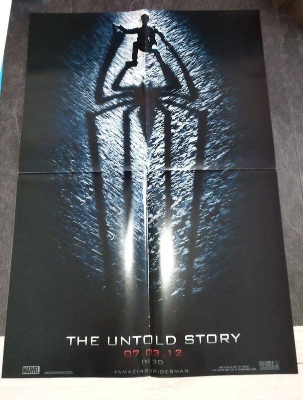Poster Affiche Marvel Amazing Spider Man Untold Story Spiderman Cinema Film Movi