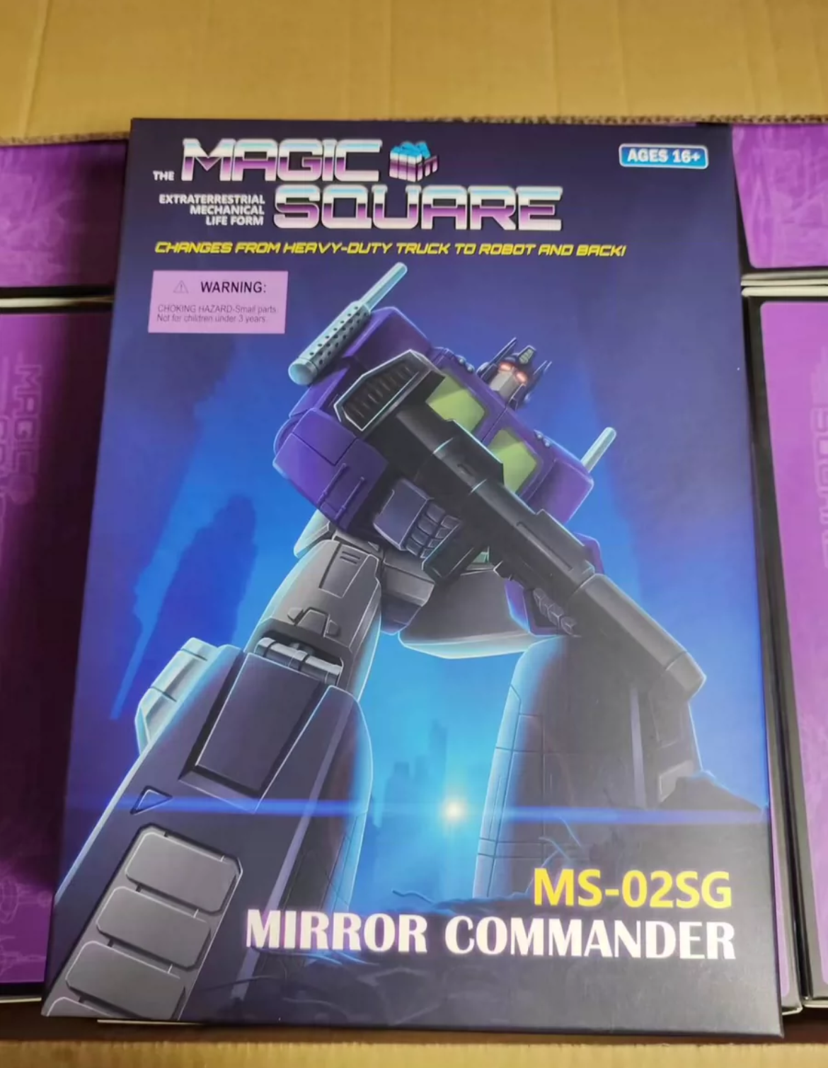 IN STOCK Magic Square MS-02SG Optimus OP Purpe Shattered