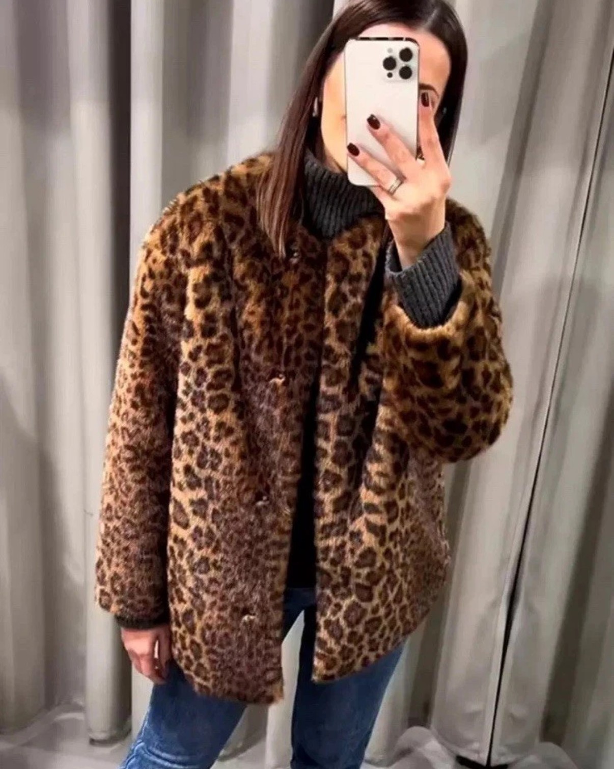 ジャケット・アウター  Faux Fur Coat ZARA NEW WOMAN SHORT ZW COLLECTION FAUX FUR JACKET TAUPE