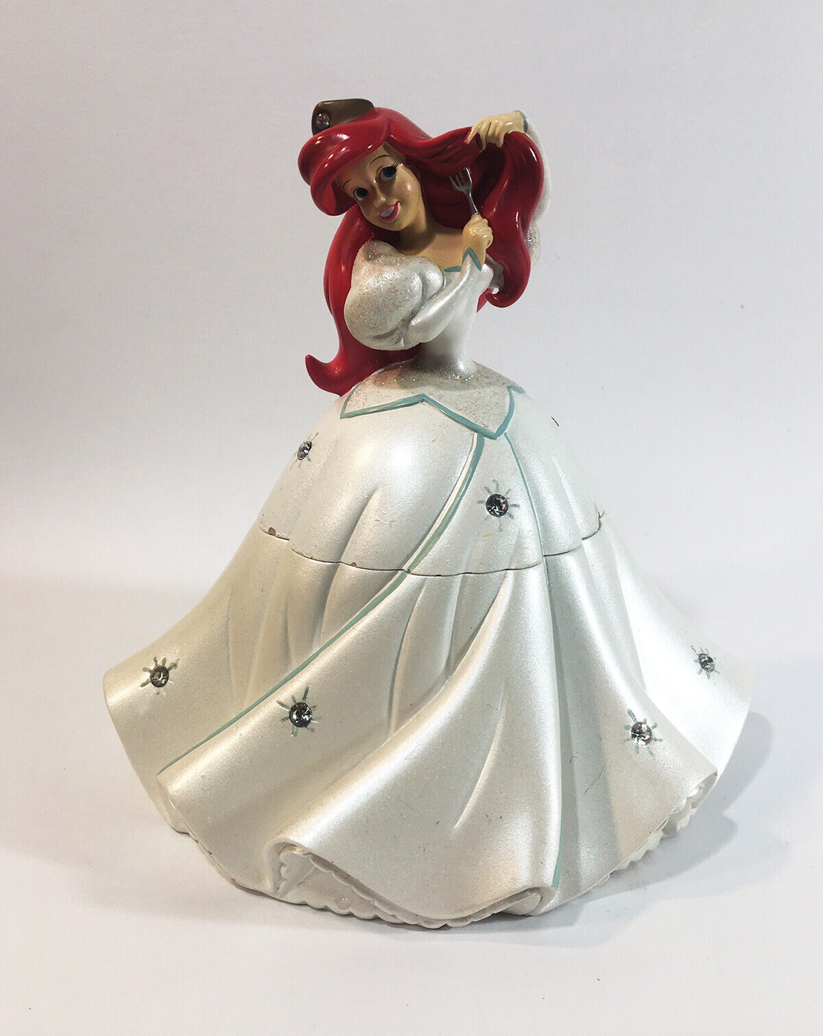 Ariel La Petite Sirene Robe Mariee Boite a Objets Walt Disney World Collection