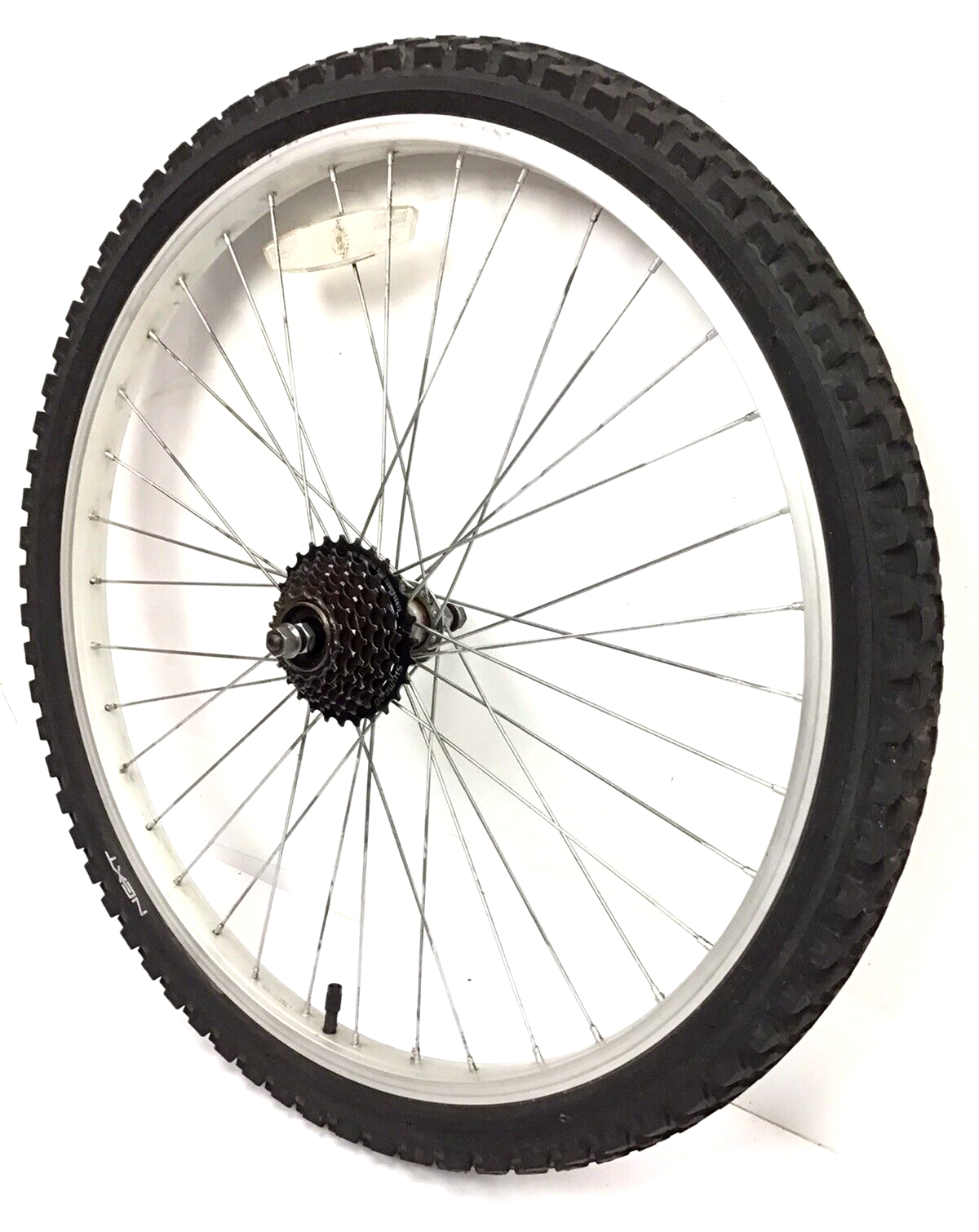 26" Bicycle Rear Alloy Wheel 7-Speed Freewheel  2.10" Tire Mountain Bike #A62