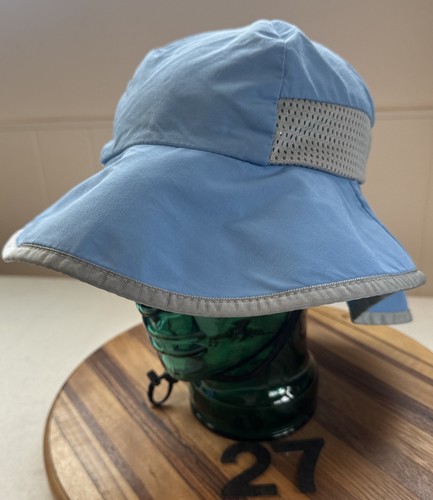 YOUTH GIRLS LIGHT BLUE SUNDAY AFTERNOONS SUN BEACH HAT OSFM 
