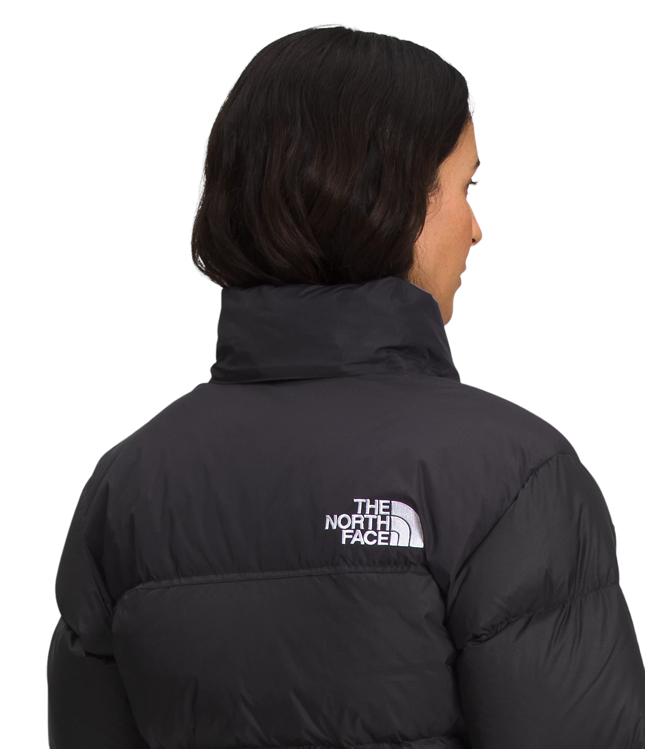 Pre-owned The North Face Women's  Plus Black 1996 Retro Nuptse 700 Down Puffer Jacket