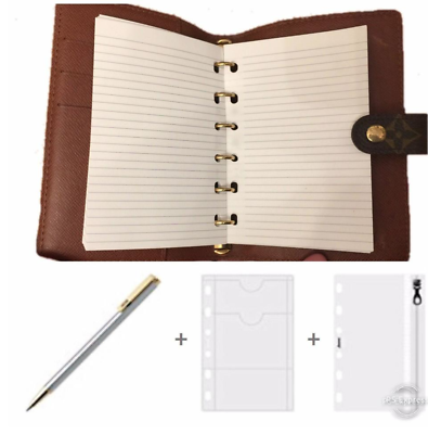 louis vuitton pocket agenda cover refill