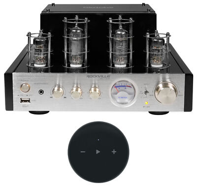 Rockville BluTube SG Tube Amplifier/Home Stereo w/Smart Wifi Streaming Receiver