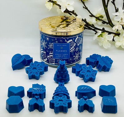 Bath and Body Works-White Barn Flannel Wax Melts/Tarts 10-Pack