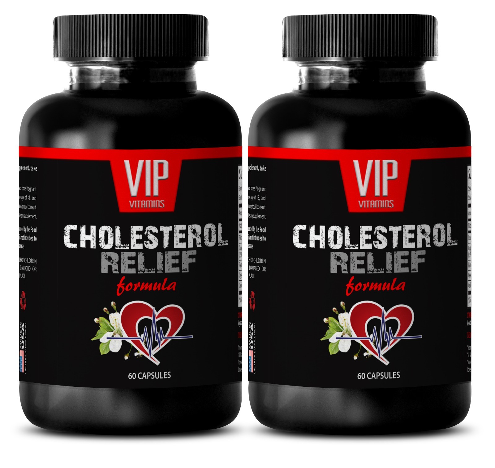Low cholesterol foods - CHOLESTEROL RELIEF FORMULA 2B- Blood pressure reducer