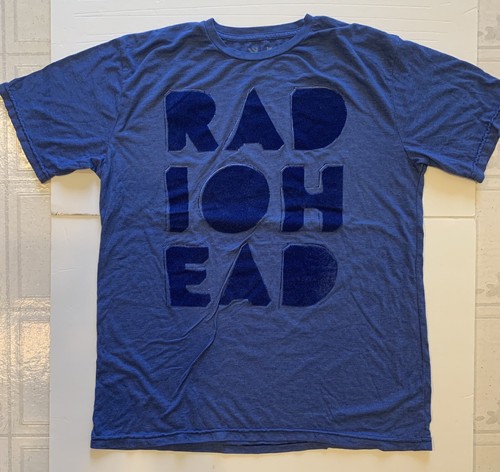 レア! 90s RADIOHEAD Tシャツ　XL ネイビー $_12.JPG?set_id=880000500F