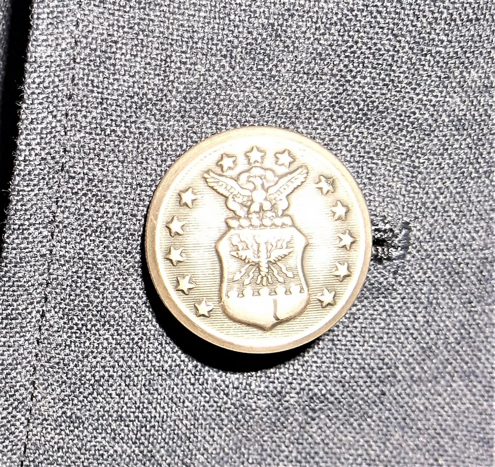 USAF Air Force Men's Vintage 84 shade Class A Dress Uniform Jacket Coat size 44L