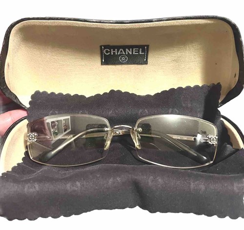 CHANEL COCO MARK 4093-B Women's Sunglasses Authentic Made In