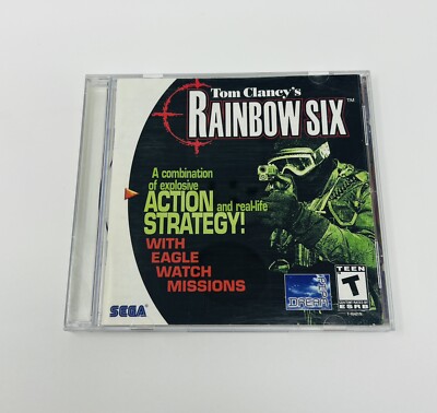 Tom Clancy's Rainbow Six (Sega Dreamcast, 2000) Complete And Tested