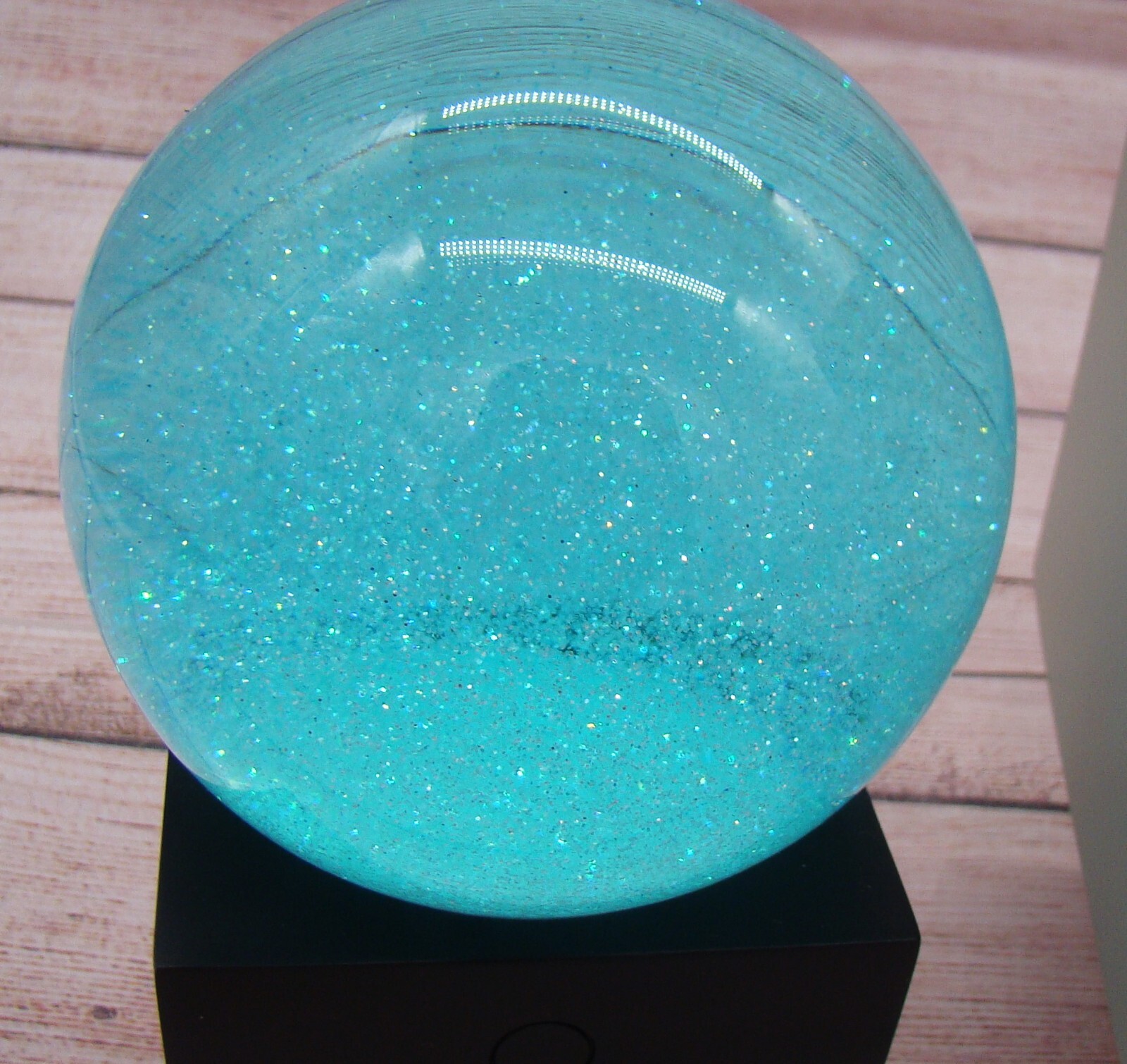 MOONLIGHT Snow Globe By CoolSnowGlobes Blue Glittery CS285