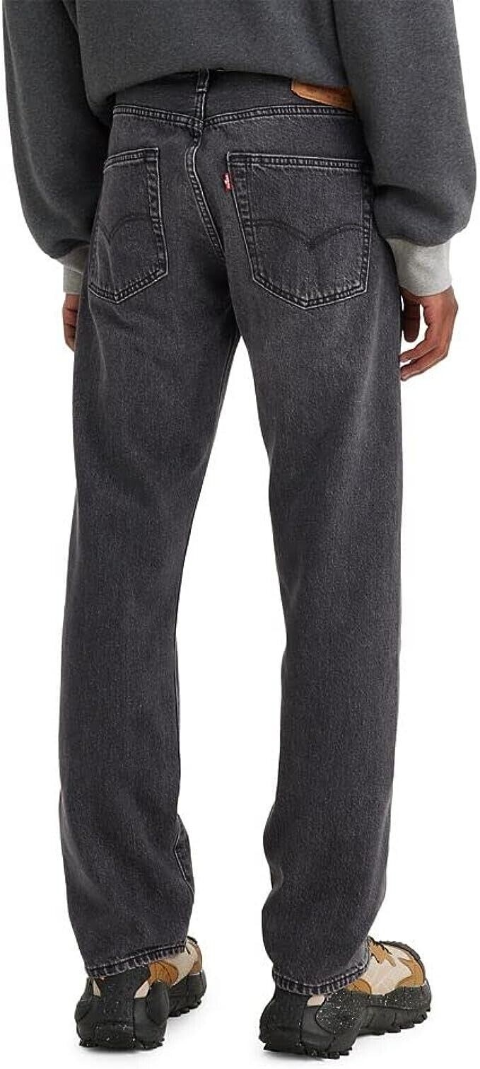 Levi's Men's 501 Original Fit Jeans All-Nighter Black 34W x Levi's Men's 501 Original Fit Jeans All-Nighter Black 34W x