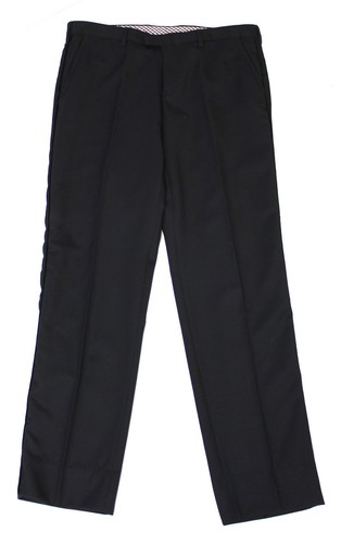 Pants】ETRO Side Button Pants Slacks Size 44 Navy Good From